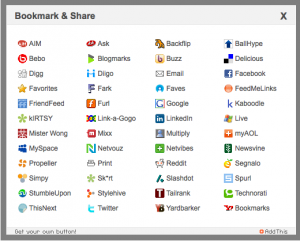 Social Bookmarks Bookmarking Social Media