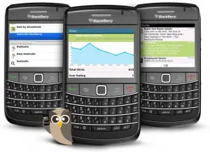 BlackBerry App adds Geolocation for HootSuite HootSzute adds Geolocation for BlackBerry App