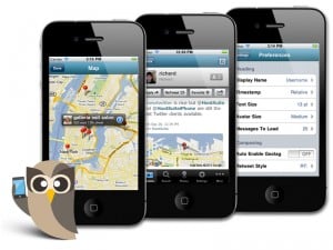 HootSuite iPhone - now with more geo-goodtimes HootSuite iPhone - now with more geo-goodtimes