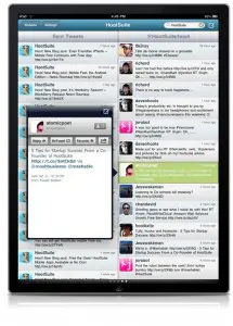 Contact View on HootSuite iPad Contact View on HootSuite iPad