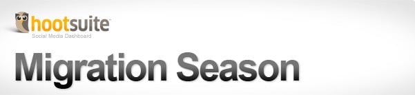 Migration Season in Social Media Dashboard Social Media Migration