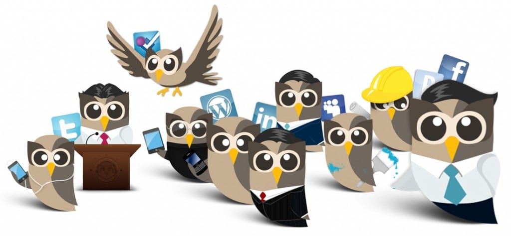 Hard Working HootSuite Owls The many owls of HootSuite