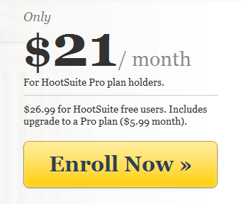 Discount for HootSuite University