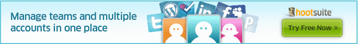 Affiliate Program Banner Sample Banner Ad for the HootSuite Affiliate Program