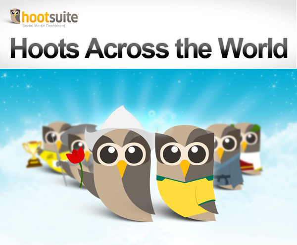 Hoots Around the World - HootSuite in Dutch and Portuguese Mobile Device in several Languages