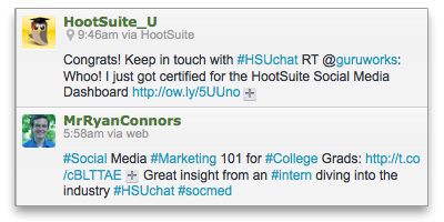 Chat with HootSuite University
