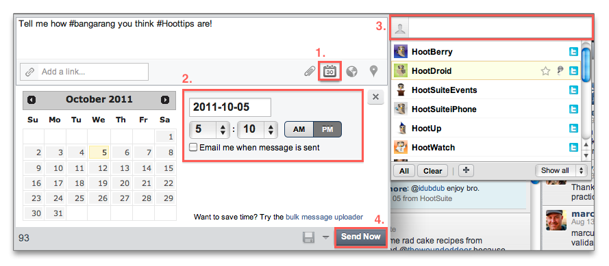 Scheduling Posts Scheduling Posts HootSuite