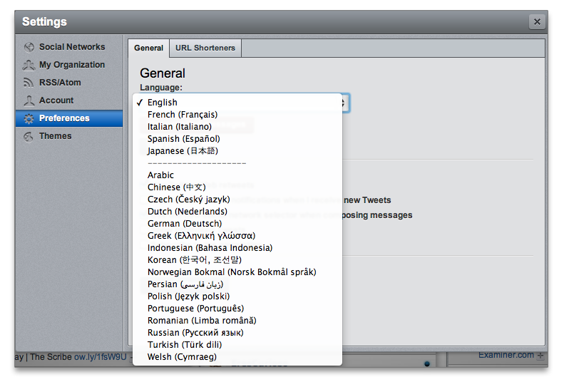 Change Language HootSuite Change Language HootSuite Preferences