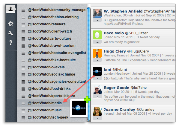 Drag And Drop Lists HootSuite Drag And Drop Lists HootSuite Twitter