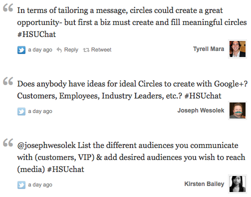 Storify HSUchat
