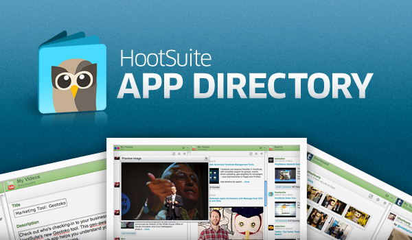 HootSuite launches the app directory with YouTube, Flickr, Tumblr and Get Satisfaction
