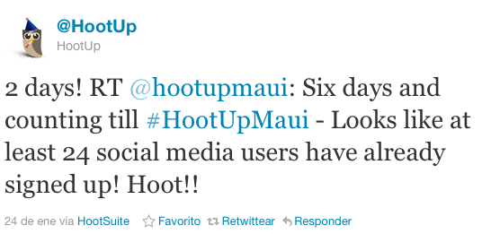 HootUpMaui Promotion