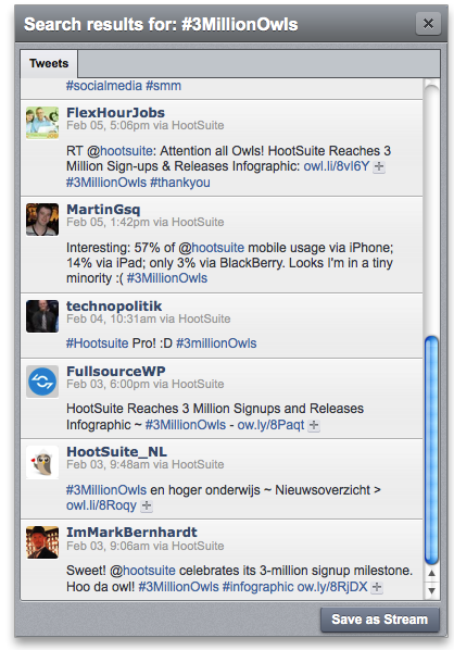 Quick Search: Search Results HootTip - Quick Search