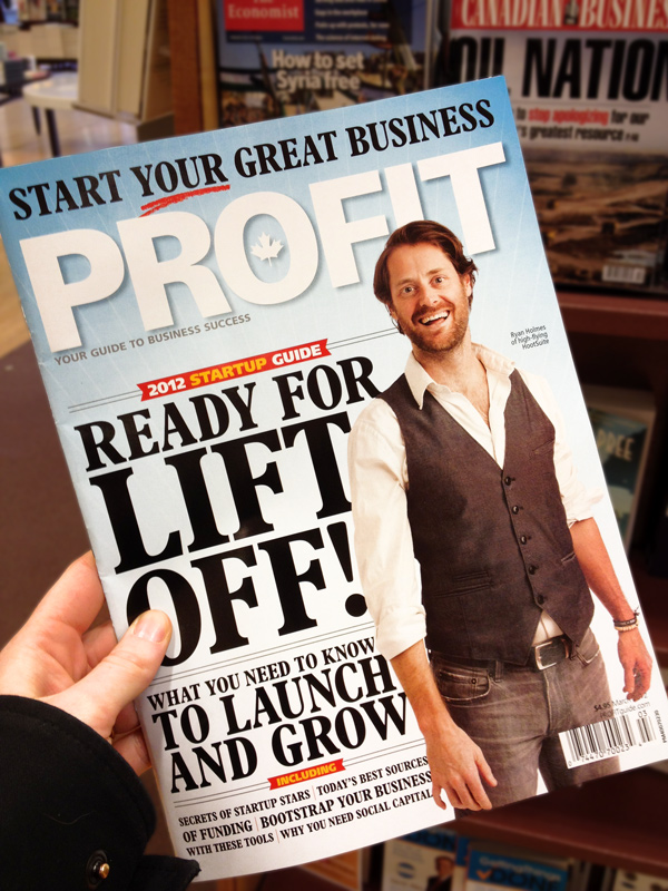 Ryan Holmes PROFIT Magazine