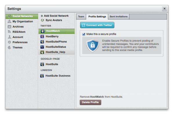 HootTip: Add Remove Profile 3