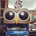 Owly on the HootBus Owly on the HootBus