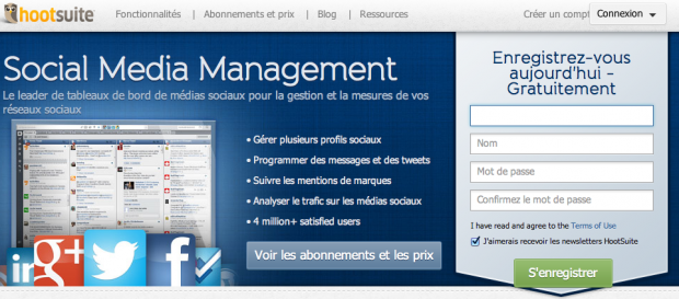 Installez HootSuite