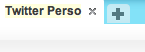 Puis renommez votre onglet - “Twitter Perso” par exemple
