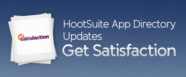 app directory get satisfaction header