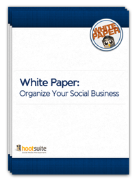 Organize Your Social Business Paper Icon