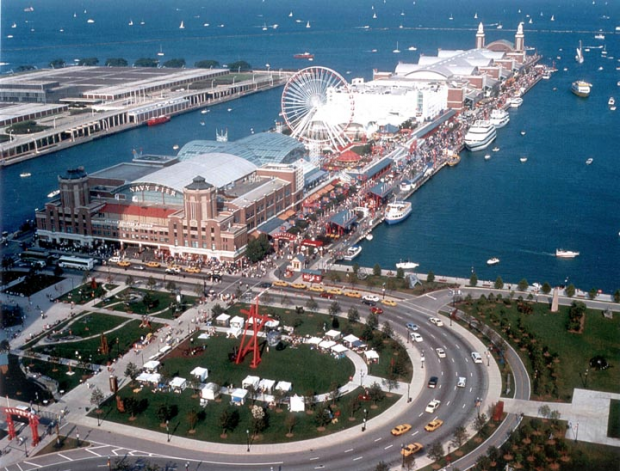Chicago Pier Chicago Pier is a tourist hotspot