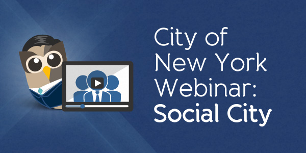 Webinar with HootSuite Enterprise and the City of New York