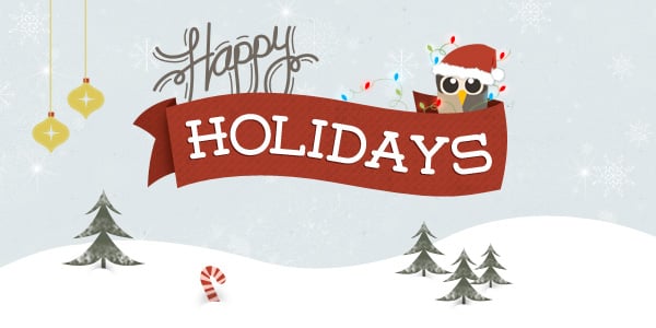 Happy Holidays from HootSuite