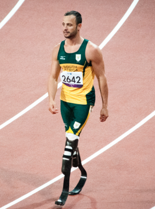 South African famed runner, Oscar Pistorius. Image from flickr Mister-E