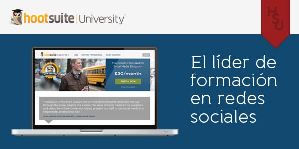 HootSuite University Spanish Header