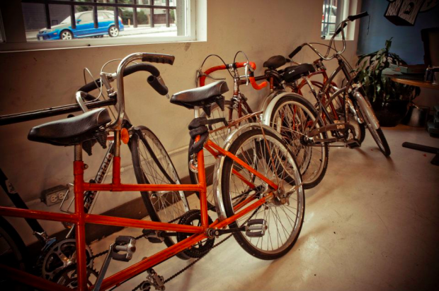 HootSuite lobby - a hub for vancouver cycling