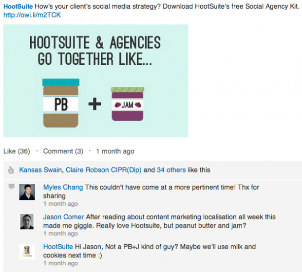 LinkedIn Sponsored Updates Engagement