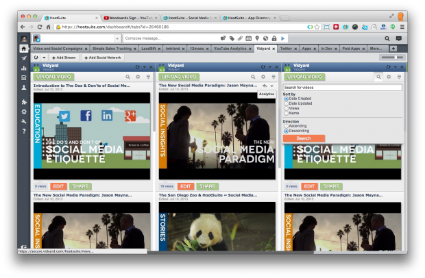 Vidyard - screen 1