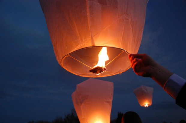 sky lantern