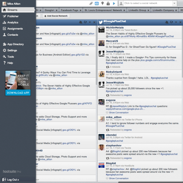 HootSuite-Streams-Twitter-Chat