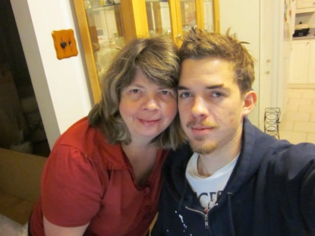 Me and my mom a few years ago taking our first selfie together. Hi mom!