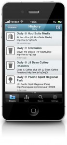 HootSuite iPhone iOS4 HootSuite iPhone iOS4
