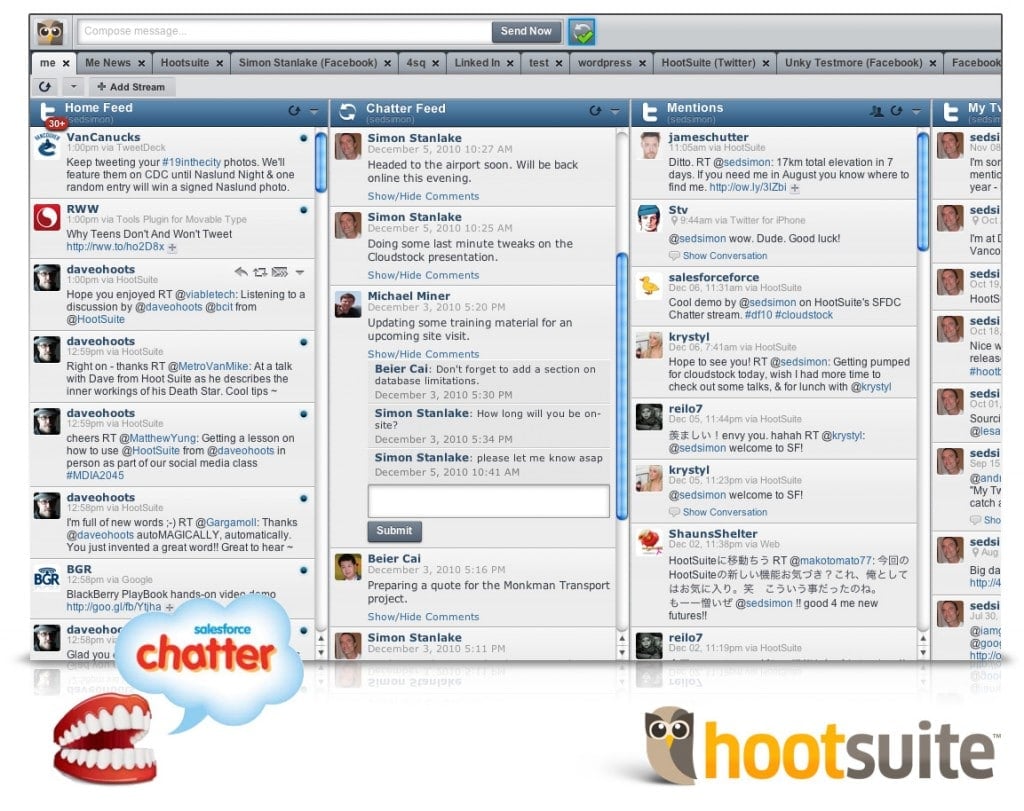 Chatter Example for a Better Customer Relationship social media marketing