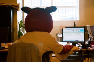 Owly Hard At Work Owly working away