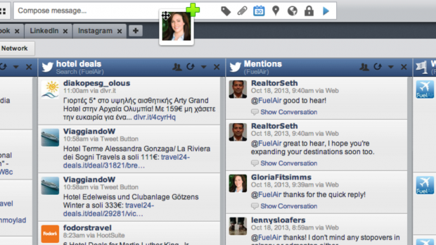 How to add users to Tweets by dragging and dropping.