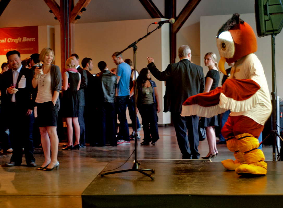 Owly taking the Stage