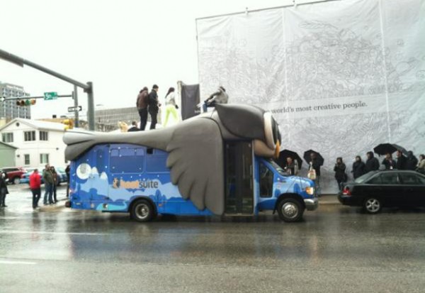HootBus as seen on Mashable HootBus as seen on Mashable