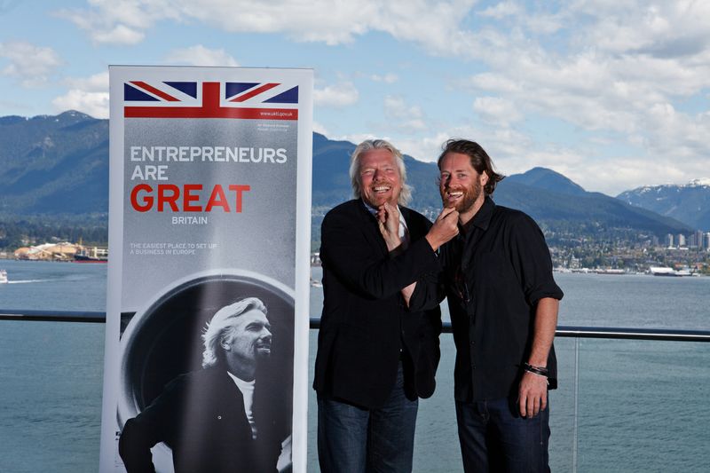 Ryan and Richard Branson