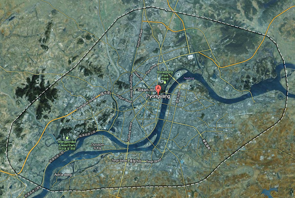 North Korea Google Maps
