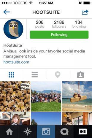 Instagram redesigned their platform along with iOS 7