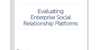 Evaluating Enterprise Social Relationship Platforms