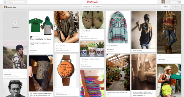 pinterest retail