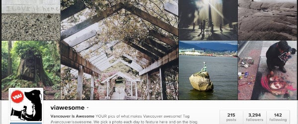 Social Media For Tourism - Vancouver Is Awesome Instagram Highlight
