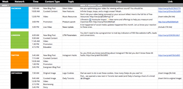 How to Create a Social Media Content Calendar: Tips and Templates