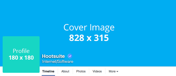 Social media templates - Suggested Facebook image dimensions