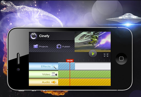 Cinefy video editing app for social video